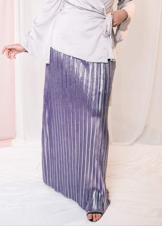 SEWAR Skirt In Lilac Metallic