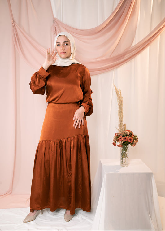 LAYAL Set In Burnet Orange