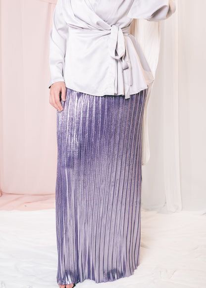 SEWAR Skirt In Lilac Metallic