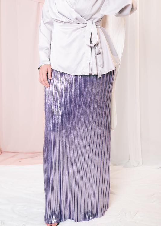 SEWAR Skirt In Lilac Metallic