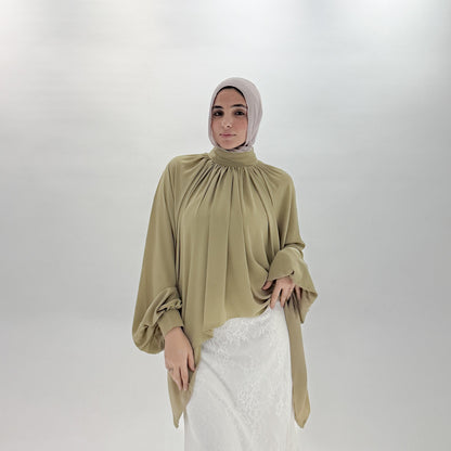 ALYA Blouse in mint green