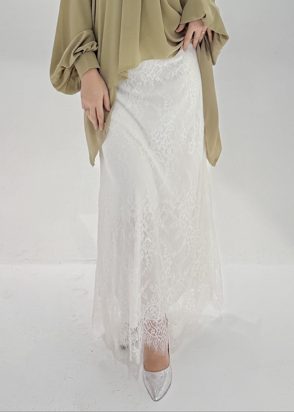 DALILA skirt in off-white