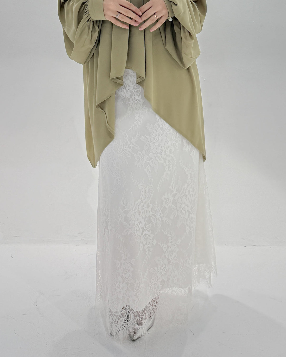 DALILA skirt in off-white