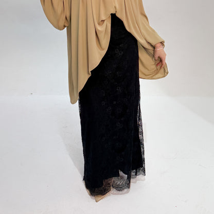 DALILA skirt in black